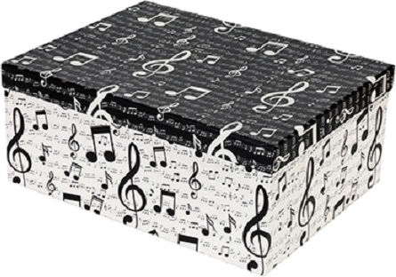 I-Total Geschenkverpackung Mehrfarbig 19x7,5x13cm