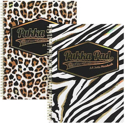 Pukka Spiral Ruled Notebook A4 80 Paper Sheets Pukka Spiral Ruled Notebook A4 80 Paper Sheets