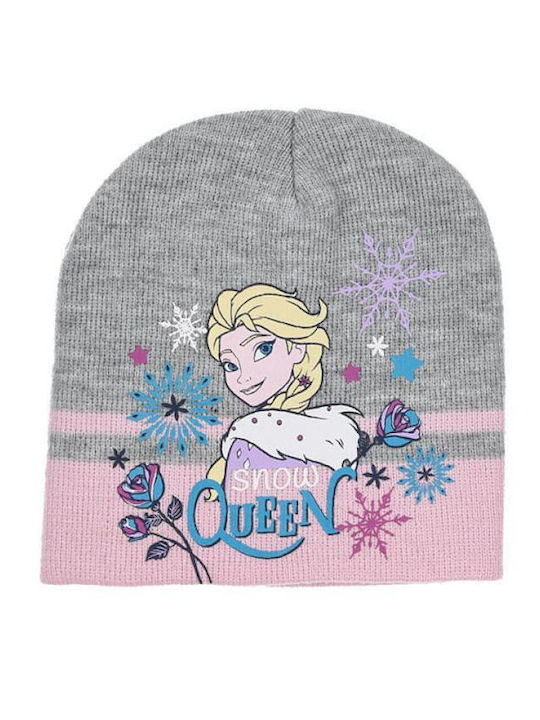 Superheroes Kids Beanie Set Knitted Gray 3pcs