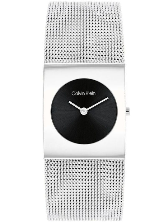 Pulse Womens Watch 26.4mm Battery With Silver Steel Bracelet