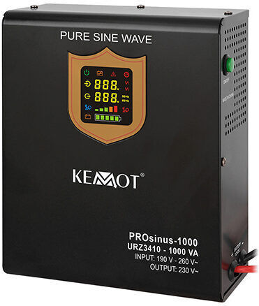 Ups Heating Systems 1000va/700w 12v Pure Sine Wave 33.5 X 32 X 18 Cm
