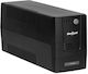 Ups Management 650v/360w 12 V/7 Ah Battery Modified Sine Wave