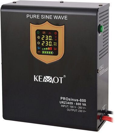 Ups Heating Central 800va/500w 12v Pure Sine Wave 25.5x26x16 Cm