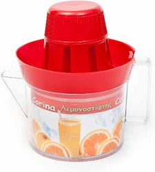 Homestyle Plastic Orange / Lemon Classic Juicer with Container Red