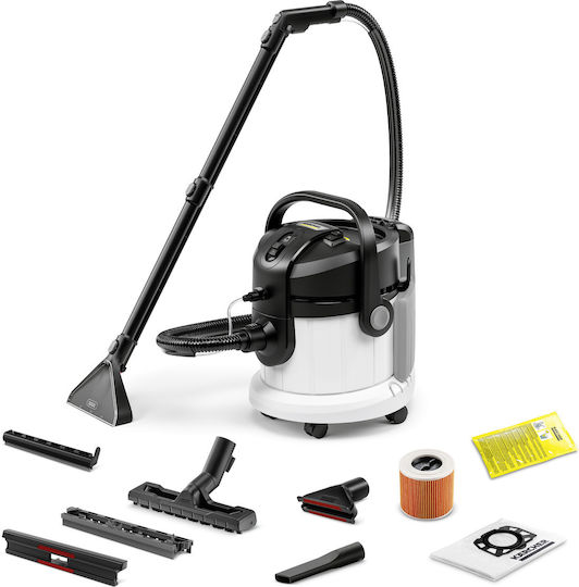 Karcher SE 4 Vacuum Wet / Dry 1000W with Plastic Bin 4lt