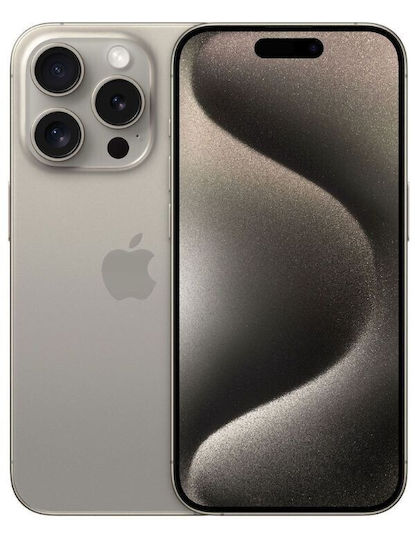 Apple iPhone 15 Pro (8GB/256GB) Natural Titanium Обновен клас A