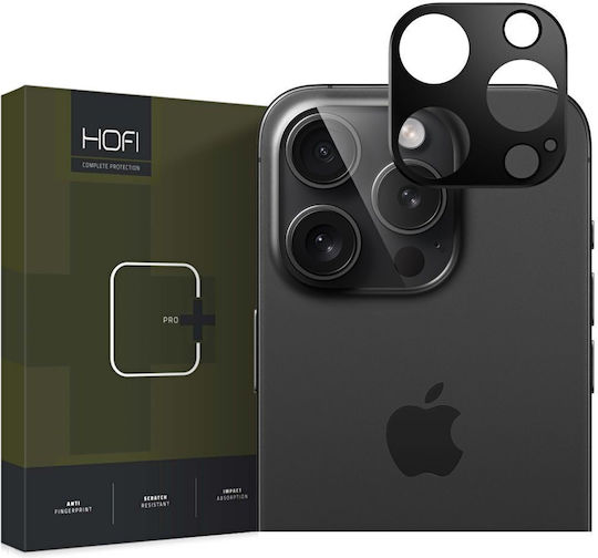 Hofi Alucam Pro+ Camera Protection Metal Frame Black for the iPhone 16 Pro, iPhone 16 Pro Max