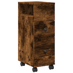 vidaXL Bathroom Cabinet L23xW33xH65cm Oak