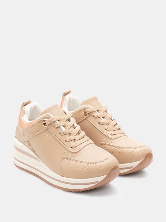 Luigi Femei Sneakers Beige-dark