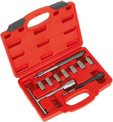 Σετ Καθαρισμού Μπεκ 11τμχ Diesel Injector Seat Cutter Decarbon Cleaner Kit 11pcs 089106