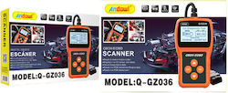 Andowl Digital Car Diagnostic Obdii Eobd Q-gz36 Scanner Q-gz36