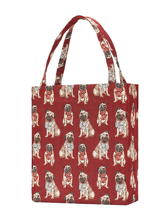 Signare Τσάντα Shopping Gusset – Pug