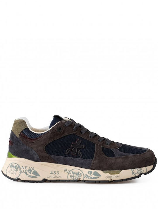 Premiata Herren Sneakers Blau