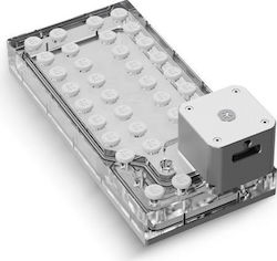 Ekwb Distribution Plate Ek-quantumx Loophole Distroplate D5 Pwm Silver GPU-Wasserblock Silber