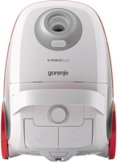 Gorenje VCEA21GPLW Vacuum Cleaner 188W Bagged 3lt White