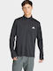 Aeroready Athletic Long Sleeve Black Blouse