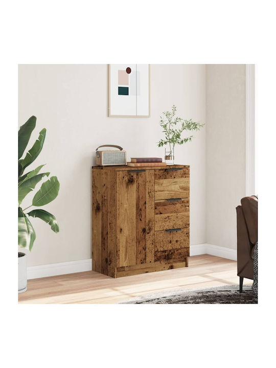 Vidaxl Cabinet Pal Wood 60x30x70cm Engineered Wood 1 Piece Brown