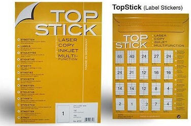 Herma Selbstklebende A4-Etiketten Top Stick 38.1x