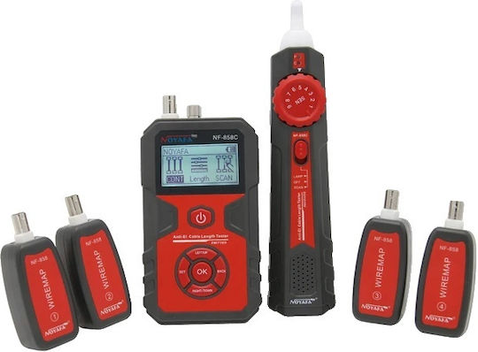 Cable Tester Portable Wire Tracker Network Testing Finder Nf-858c