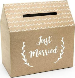 Box-Umschläge Just Married Kraft 30x30,5x16,5cm