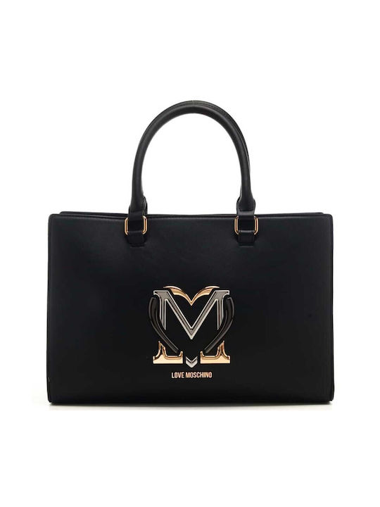 Moschino Damen Tasche Hand Schwarz