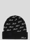 Beanie Beanie Knitted in Black color
