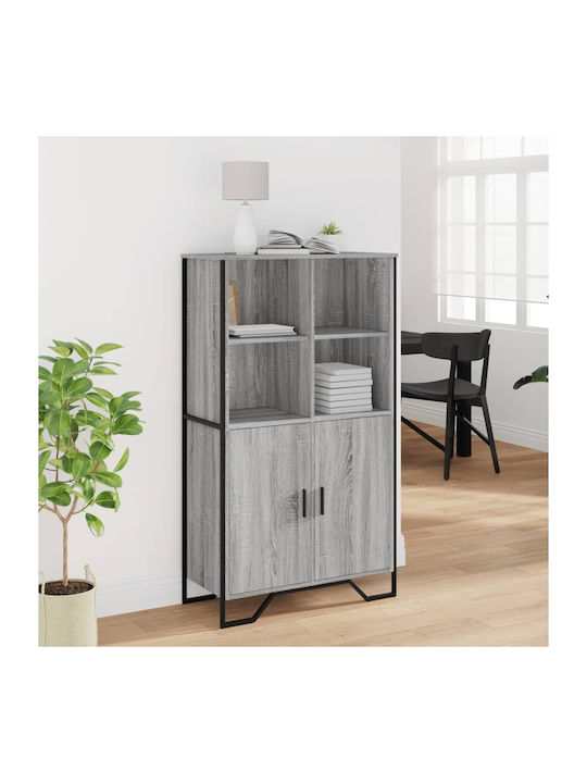 Vidaxl Cabinet Gray Sonoma 79.5x35.5x137.5cm En...