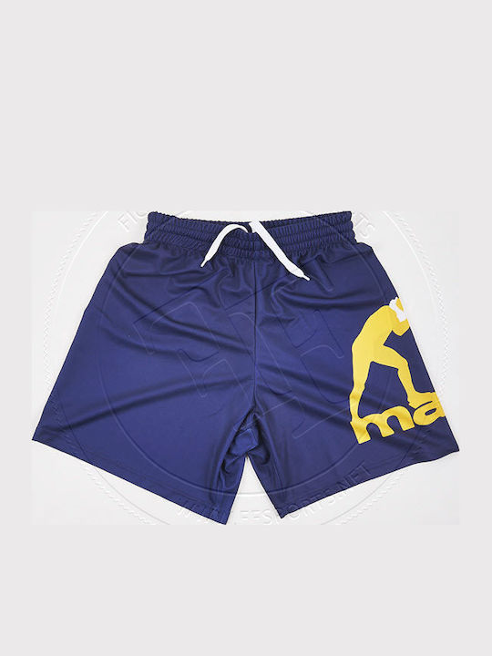 Manto Men's Boxing Shorts Blue