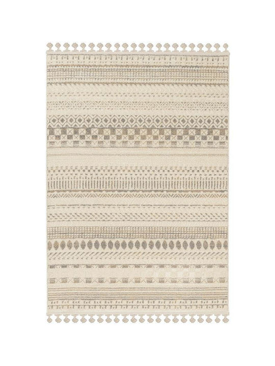 Newplan Gala 11825a Rug Rectangular with Fringes Gray