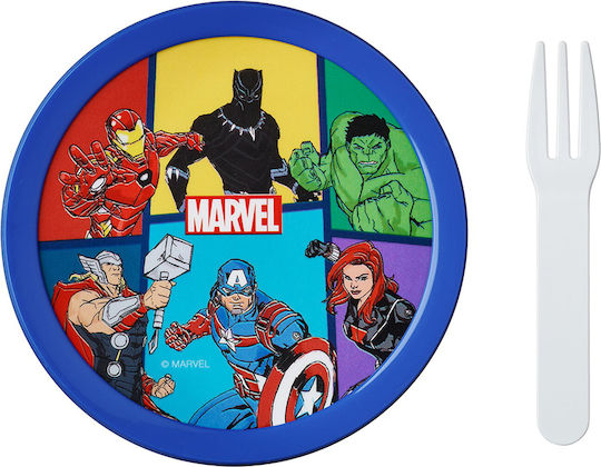 Mepal Φαγητοδοχείο Σνακ Avengers Πηρουνάκι Campus 300ml