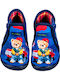 Kinderhausschuhe Stiefel Blau