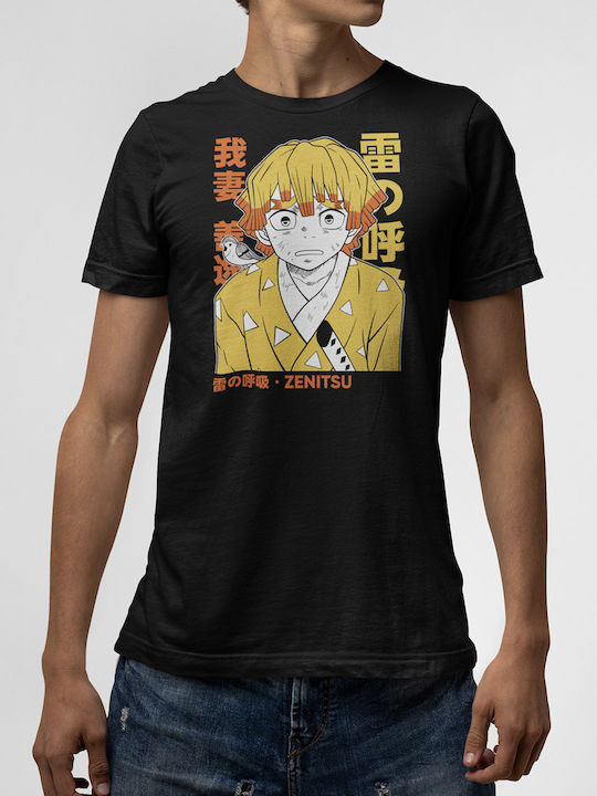 T-shirt Black Zenitsu V2