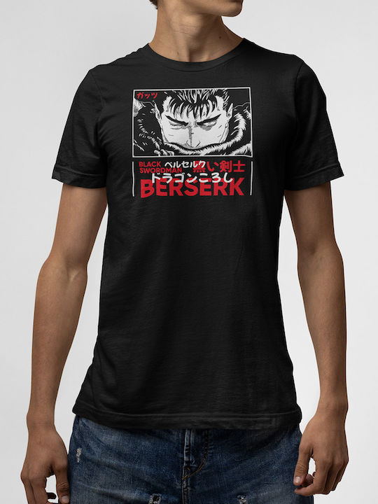 T-shirt Black Berserk Guts V1