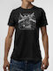 T-shirt Black Twin Angel