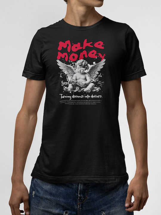 Tricou Negru Make Money