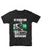 T-shirt Black My Team Green