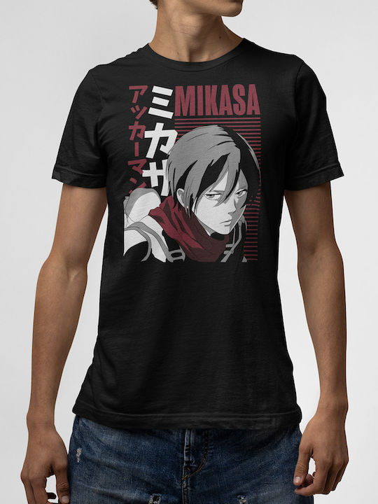 Tricou Negru Mikasa V2