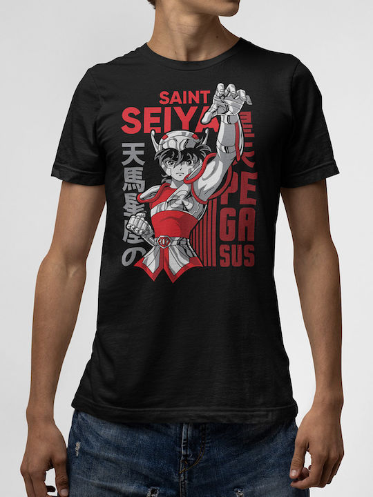 Tricou Negru Seiya