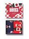 Happy Socks Κάλτσες Πολύχρωμες 2Pack