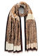 Doca Women's Wool Scarf Beige