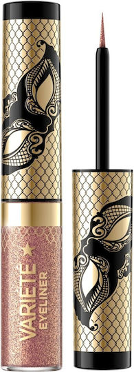 Eveline Variete Colorful Eyeliner In A Pun 01 Sparkle Gold 4ml