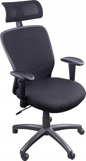Office Products Santorini Scaun De Birou Cu Inclinare Negru