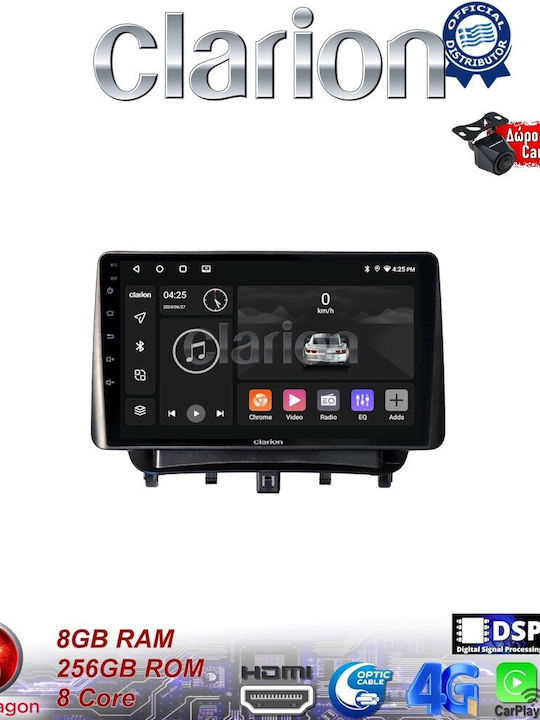 Clarion Sistem Audio Auto pentru Ford Curier de tranzit 2014> (Bluetooth/USB/WiFi/GPS/Apple-Carplay/Android-Auto) cu Ecran Tactil 9"