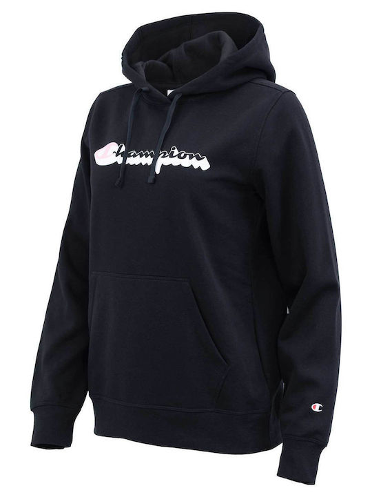 Champion Women's Hooded Sweatshirt Black