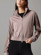 Women's Cardigan with Zipper Purple