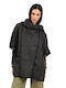 Doca Black Damen Poncho