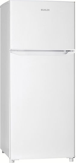 Muhler Double Door Refrigerator 151lt H122xW50xD58cm White SUF123WE