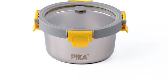 Pika Inox Lunch Box Silver 650ml