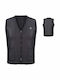 Z5 Waterproof Heated Men's Safety Vest Black