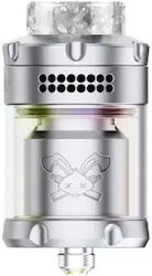 Hellvape Dead Rabbit 3 Rta 25mm 3.5/5.5ml 2024 Edition Stainless Steel Hellvape Dead Rabbit 3 Rta 25mm 3.5/5.5ml 2024 Edition Stainless Steel